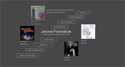 Desktop Screenshot of jeromepromotions.com