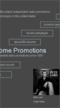 Mobile Screenshot of jeromepromotions.com